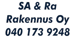 SA & Ra Rakennus oy logo